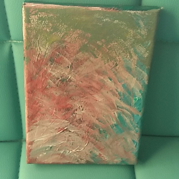 4 piece art decor blue themed - Picture 5 of 5